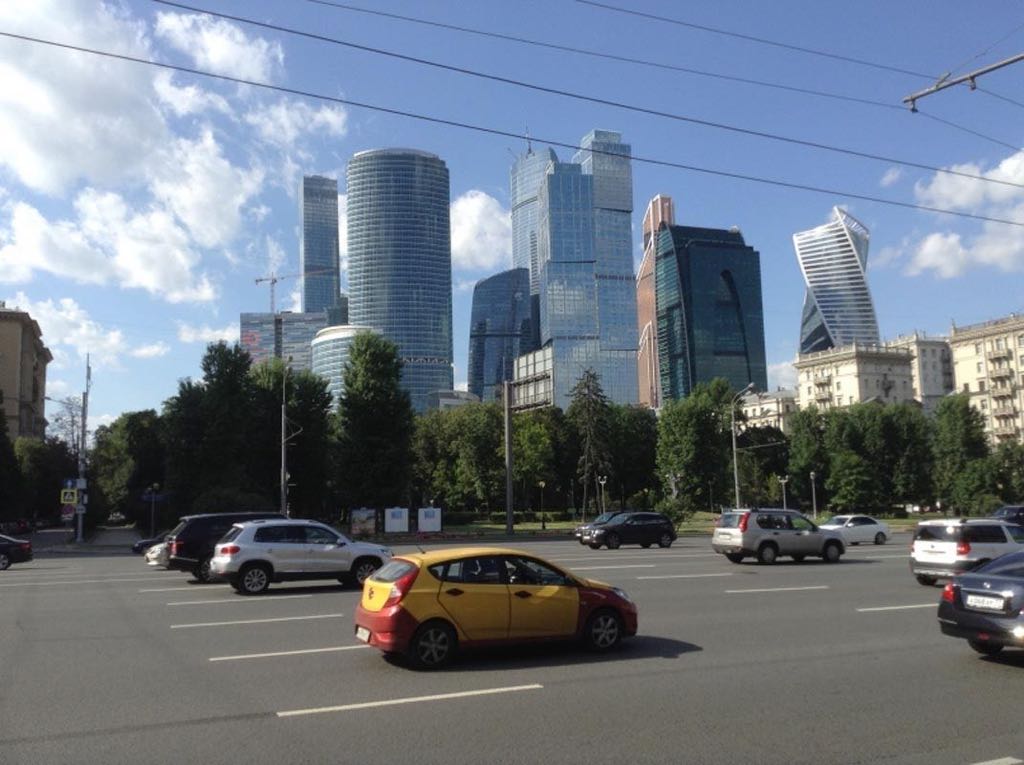 Moskous nieuwe skyline