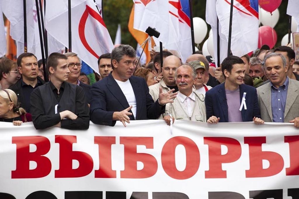 Verkiezingsdemonstraties Moskou