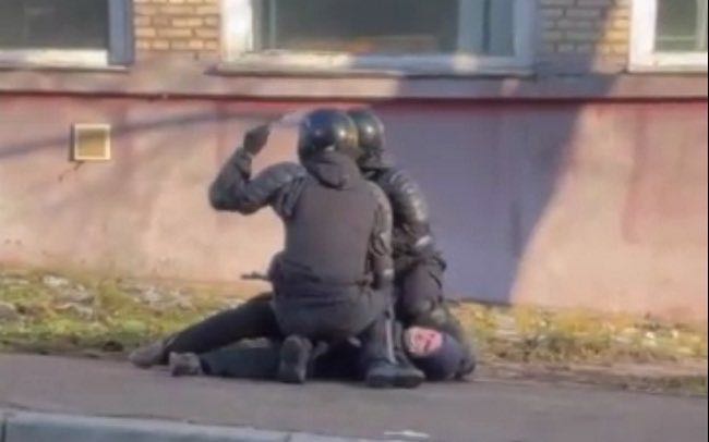 belarus omon geweld