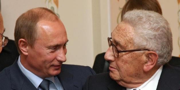 Kissinger meets Putin februari 2016