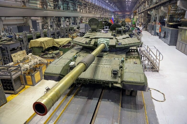 Russische tankproduktie Oeralvagonzavod