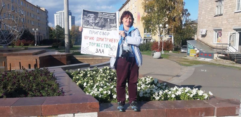 dmitrijev protesten na vonnis in petrozavodsk