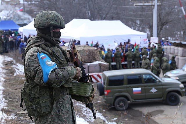 russian peacekeeper lachin
