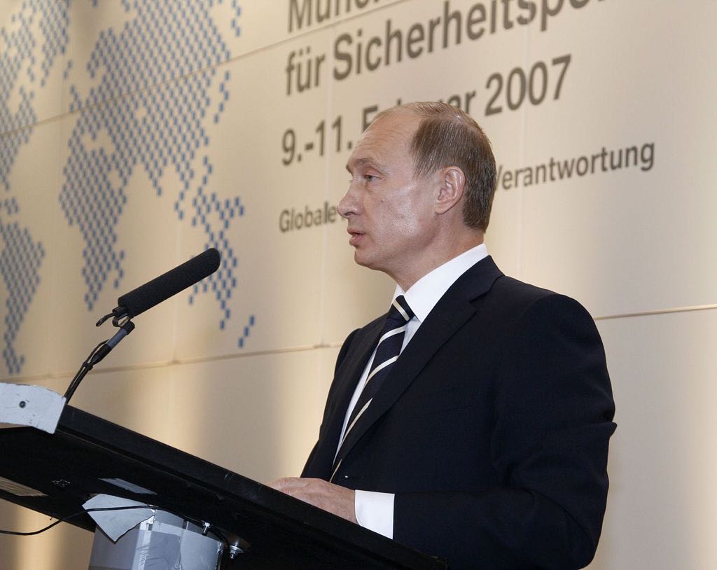 Putin 2007 Munich