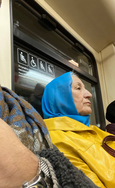 oekraine protest moskouse metro