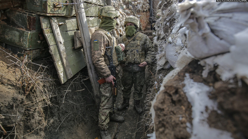 oekraine troepen bij avdejevka in donbas