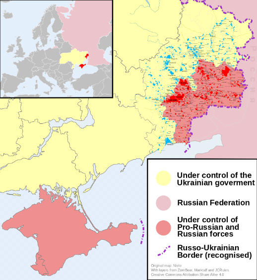 screenshot 2019 06 09 2014 russo ukrainian conflict map russian military intervention in ukraine 2014present wikipedia
