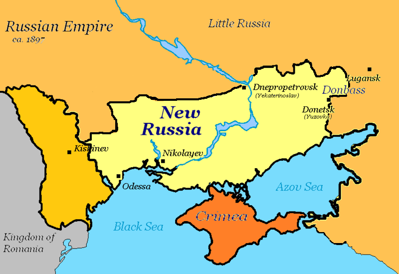 new russia on territory of ukraine