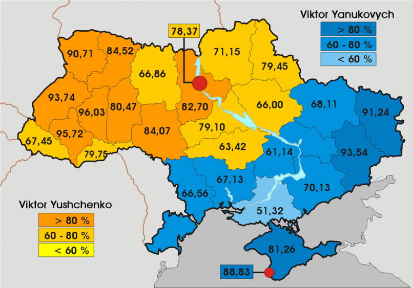 Ukraine verkiezingen 2004