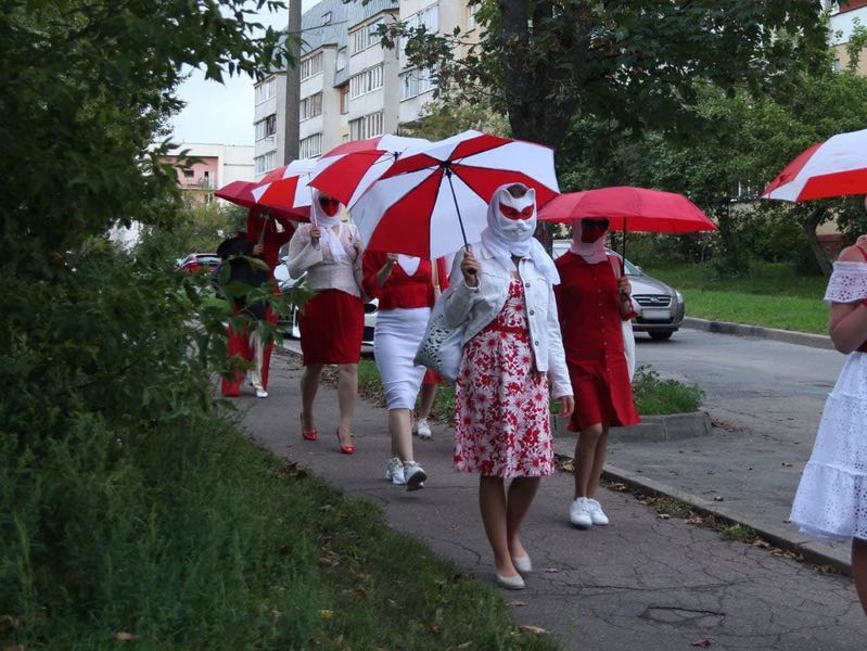 belarus kolesnikova protest vrouwen