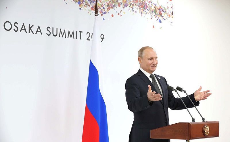 poetin bij g20 osaka 2019 foto 2 kremlin