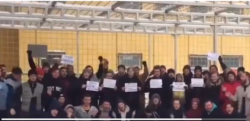 navalny sakharovo protest in cel